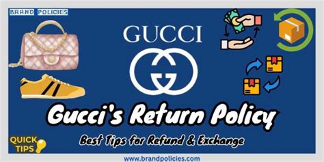 Gucci return bag policy 2024